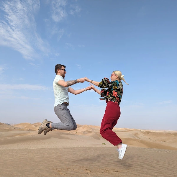 Desert Safari Experience by guest. Guest review posted in Google as a best Desert Safari Provider in AUH